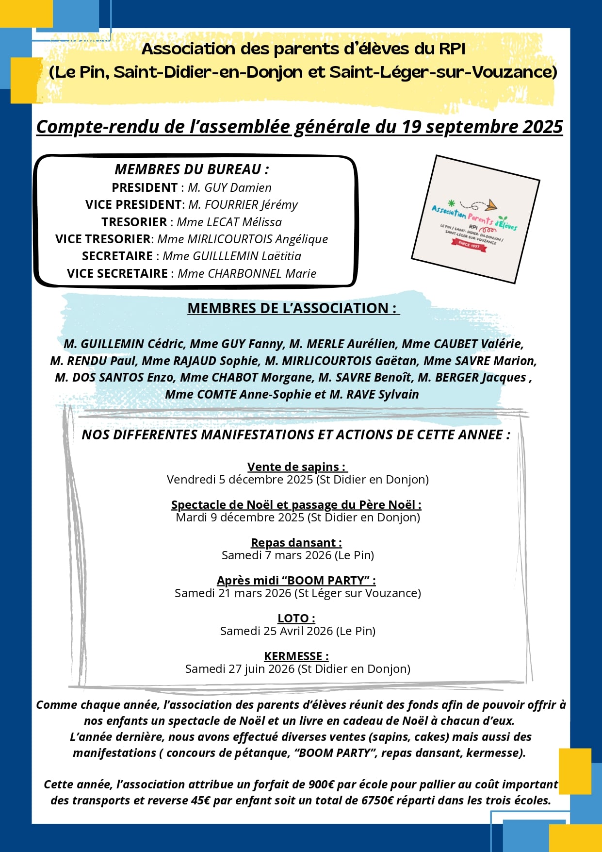 AG Septembre 2025 APE du RPI Le Pin - St Didier - St Léger_page-0001